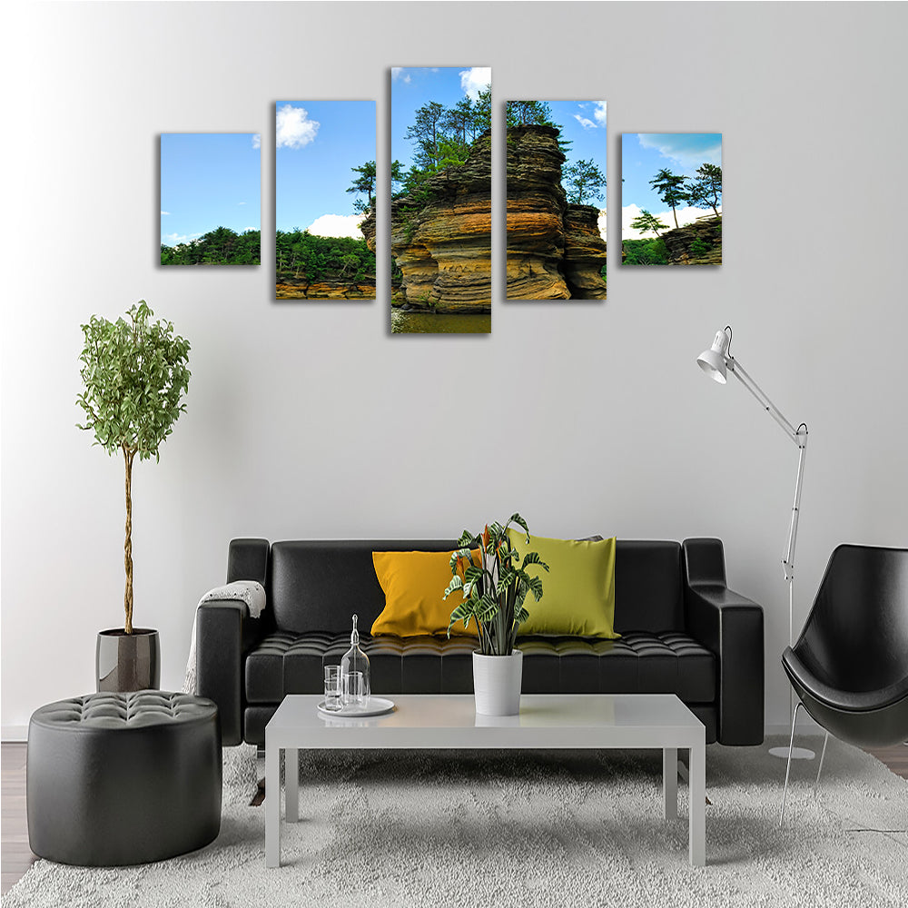Wisconsin Dells Sandstone Formation Wall Art
