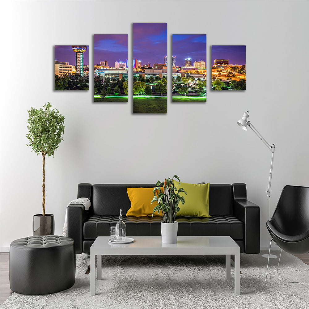 Knoxville Downtown Wall Art