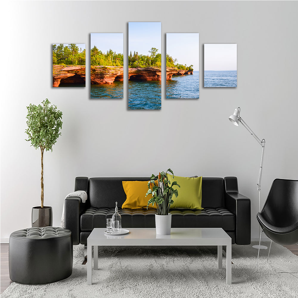 Sea Caves Apostle Islands Wall Art