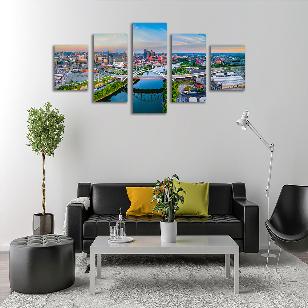 Nashville Aerial Wall Art