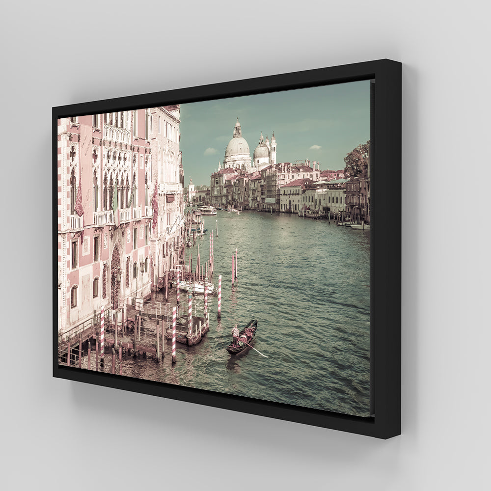 Venice Canal Grande & Santa Maria Della Salute Wall Art