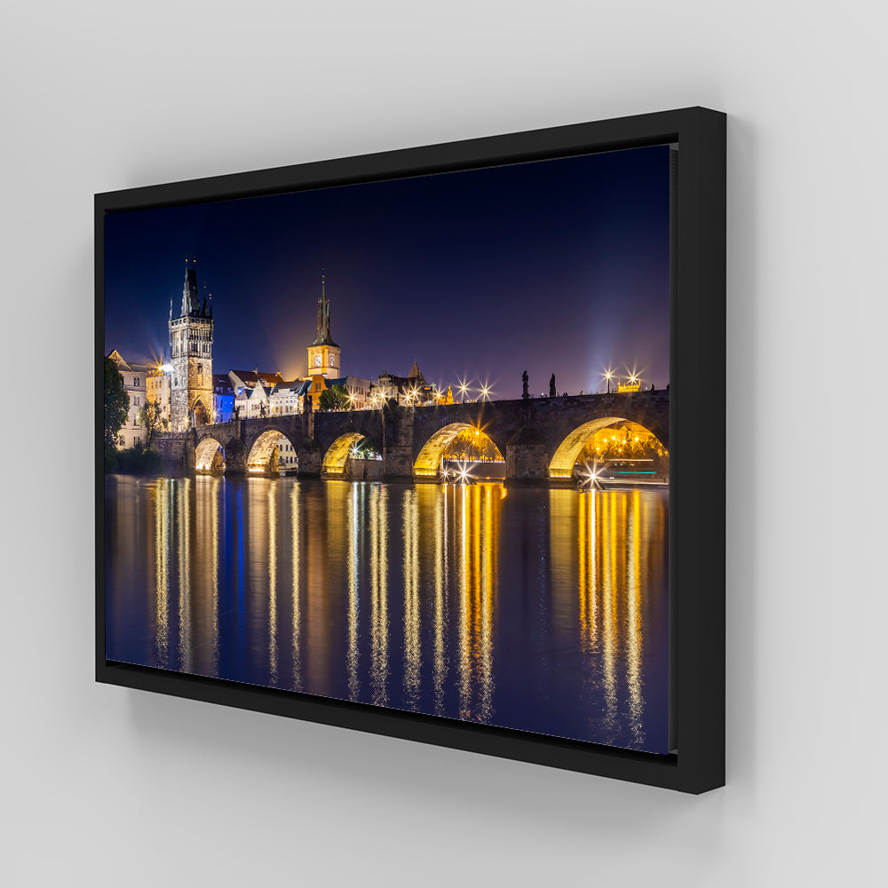 Charles Bridge with Old Town Bridge Tower Wall Art