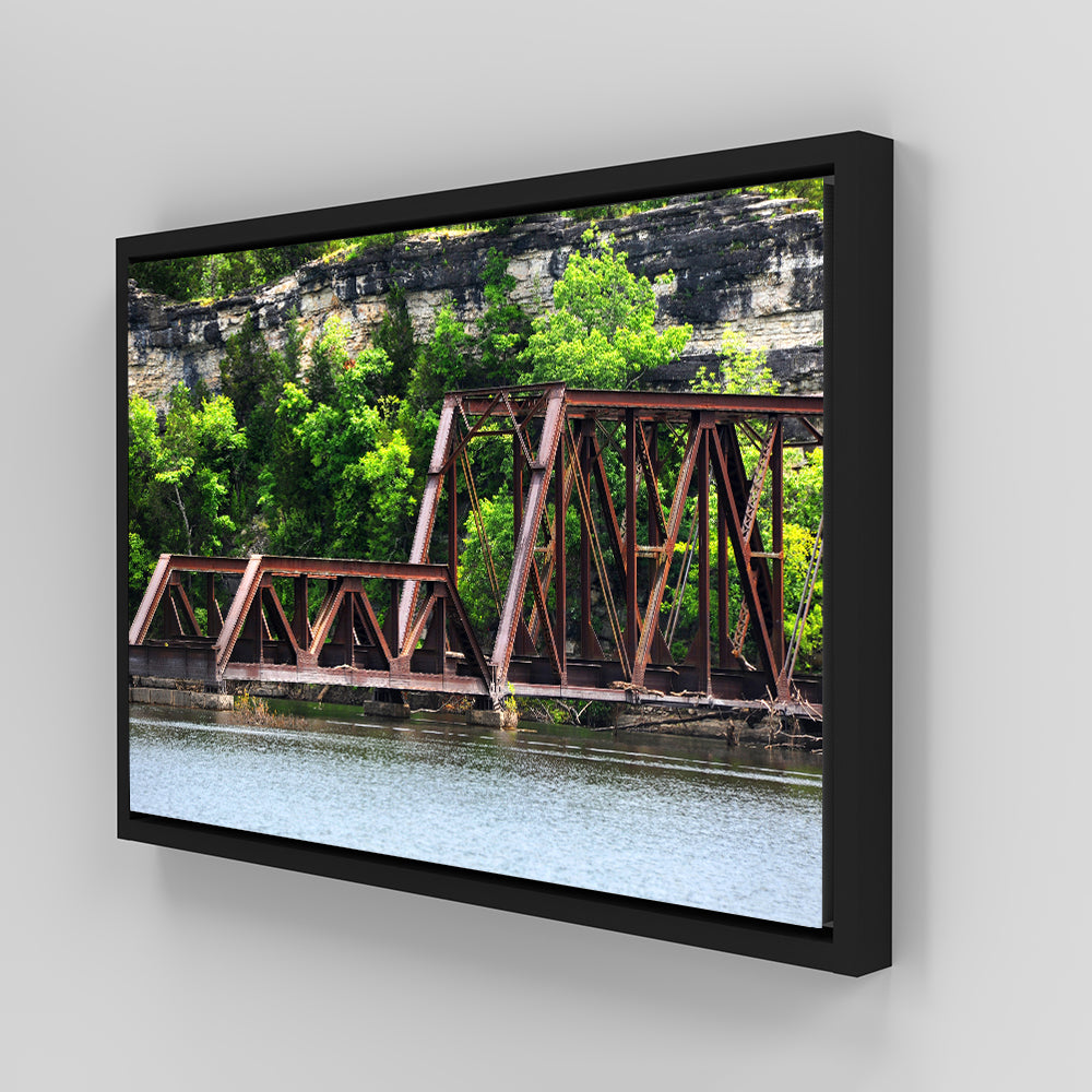 Ozarks Railway Bridge Wall Art