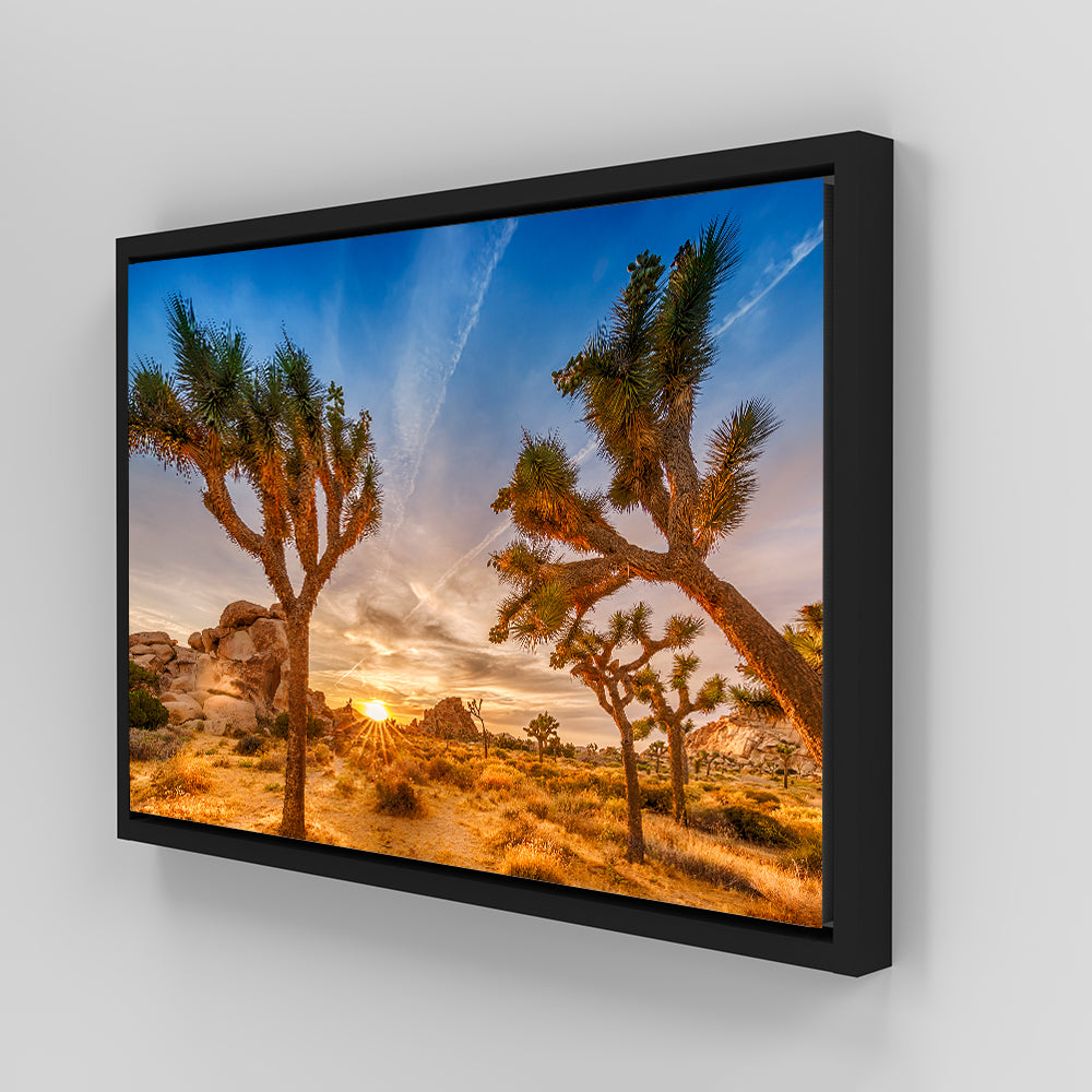 Sunset at Joshua Tree National Park Wall Art