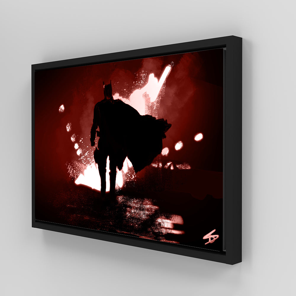 Bat Man's Vengeance Wall Art