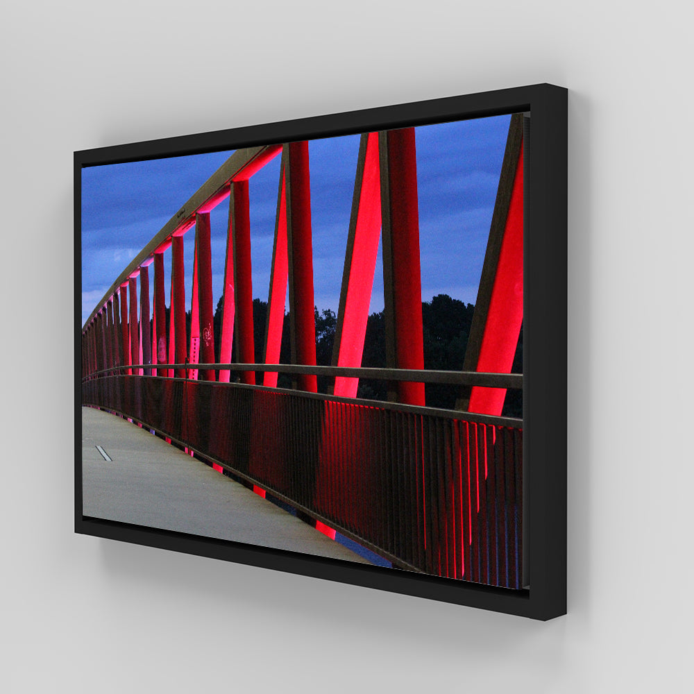 Two Rivers Park Bridge Wall Art