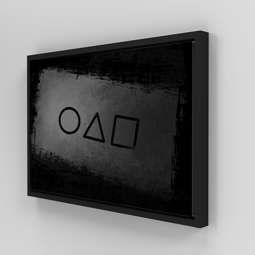 Squid Game Business Card Wall Art