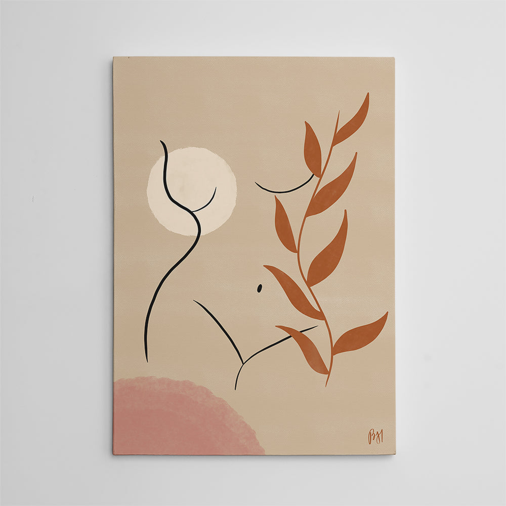 Nude Earthy Tones Wall Art