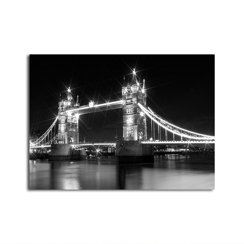 London Tower Bridge at Night Wall Art