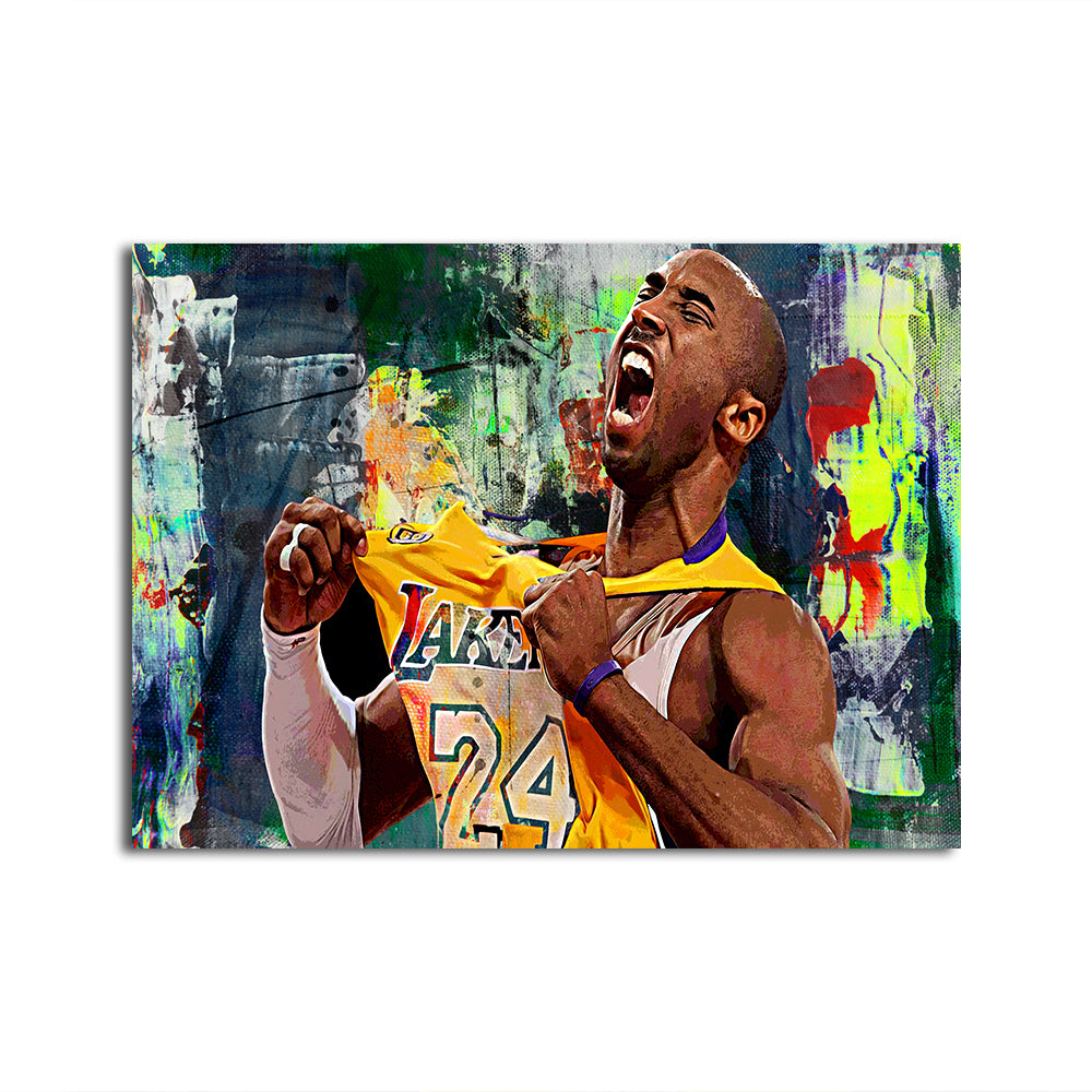 The Black Mamba Go Green Wall Art