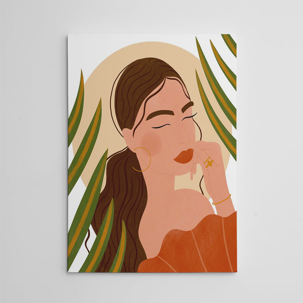 Good Thinking Girl Wall Art