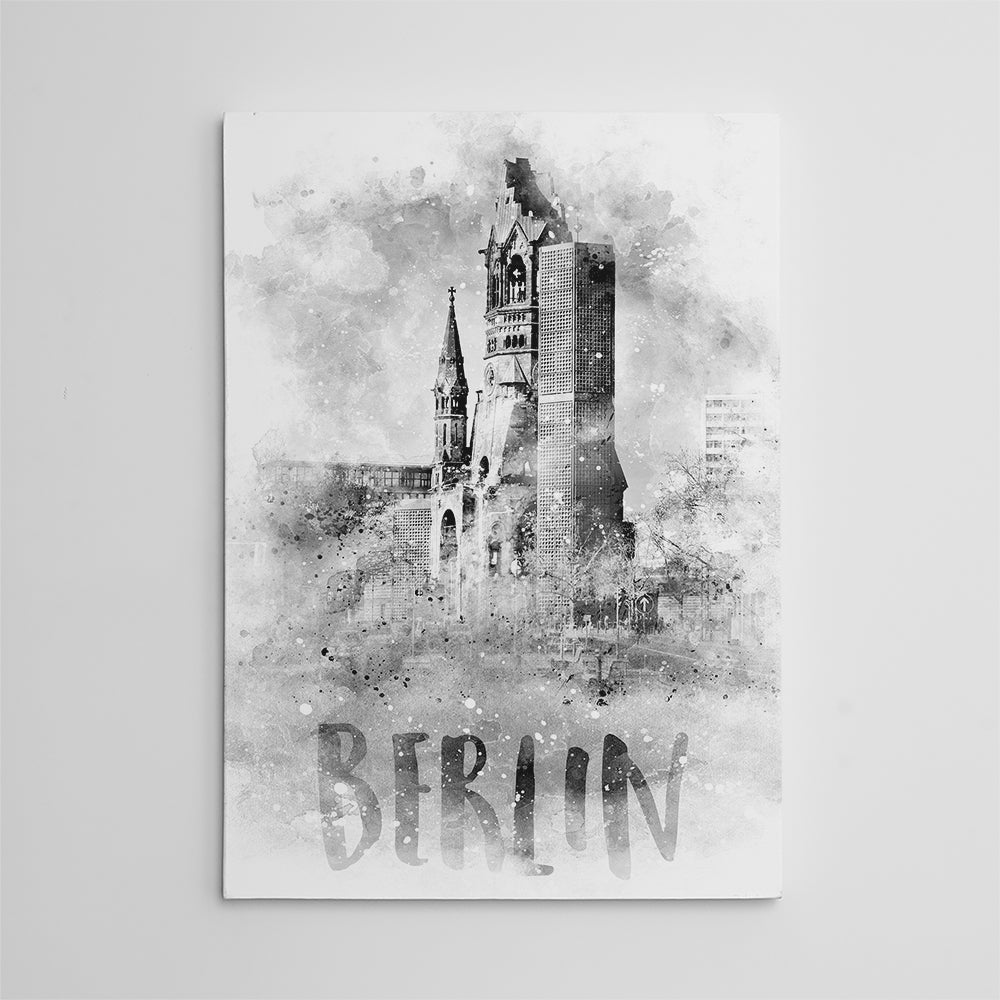 Berlin Kaiser Wilhelm Memorial Church Wall Art