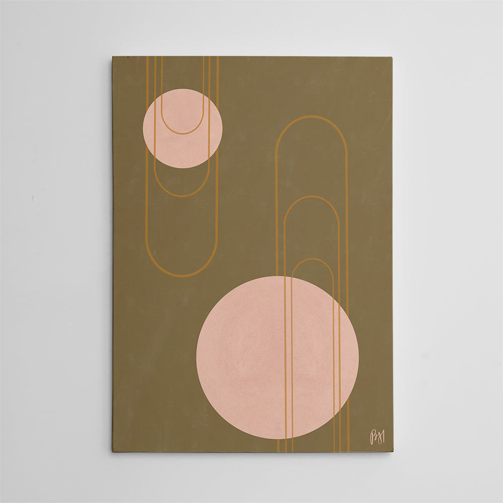 Elegance of Khaki Wall Art