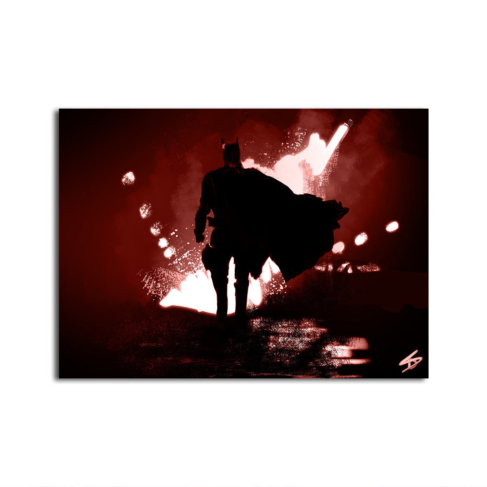 Bat Man's Vengeance Wall Art