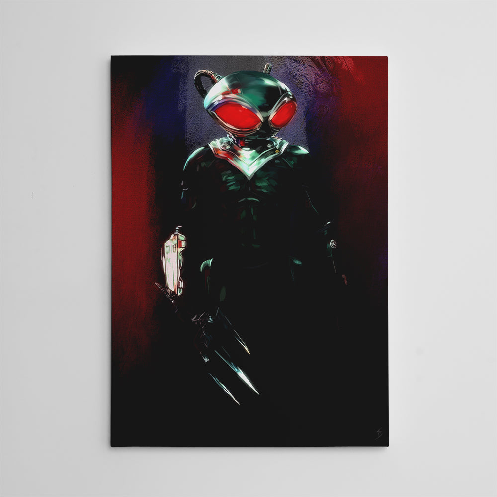 Black Manta Wall Art