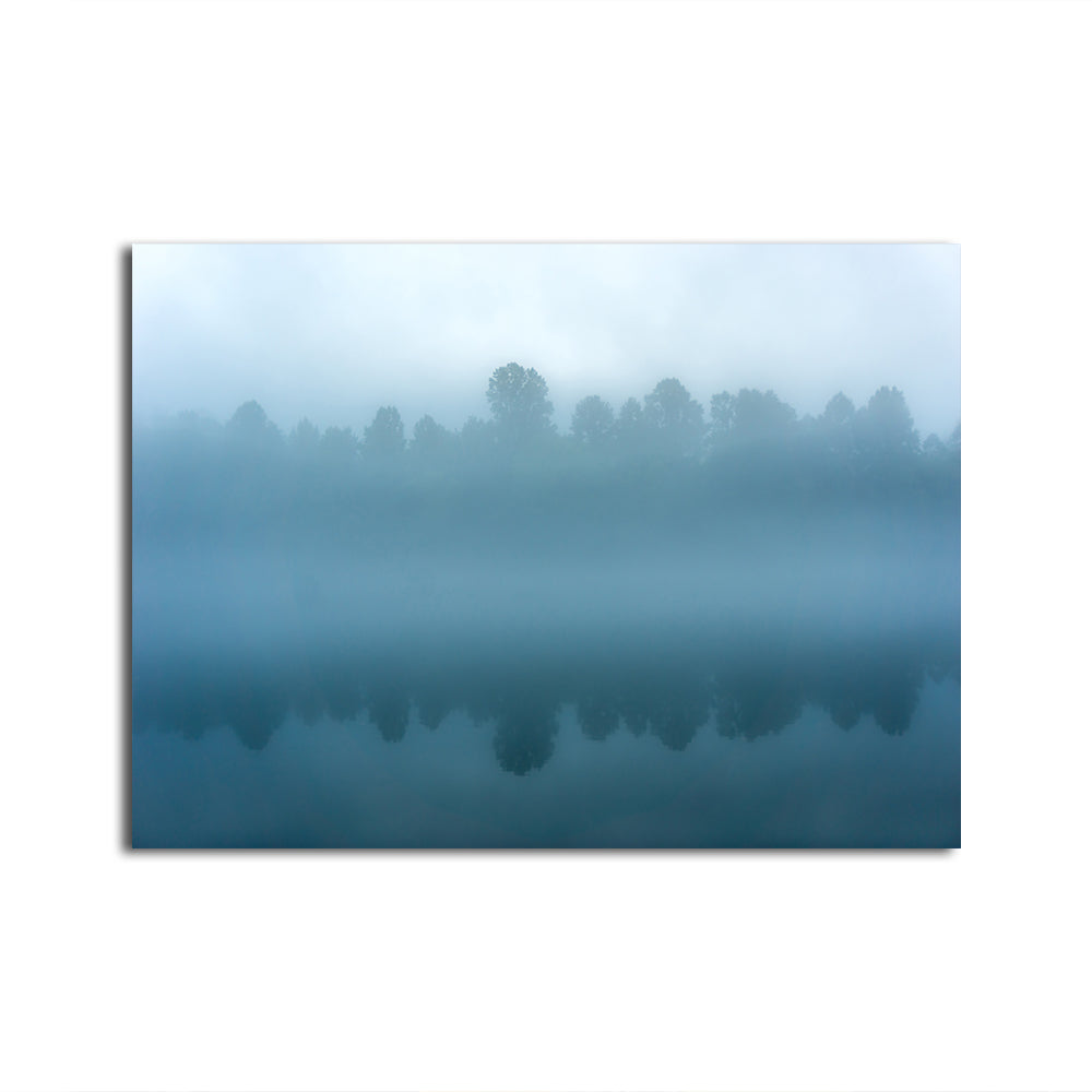 Foggy Tennessee Morning on the River Wall Art