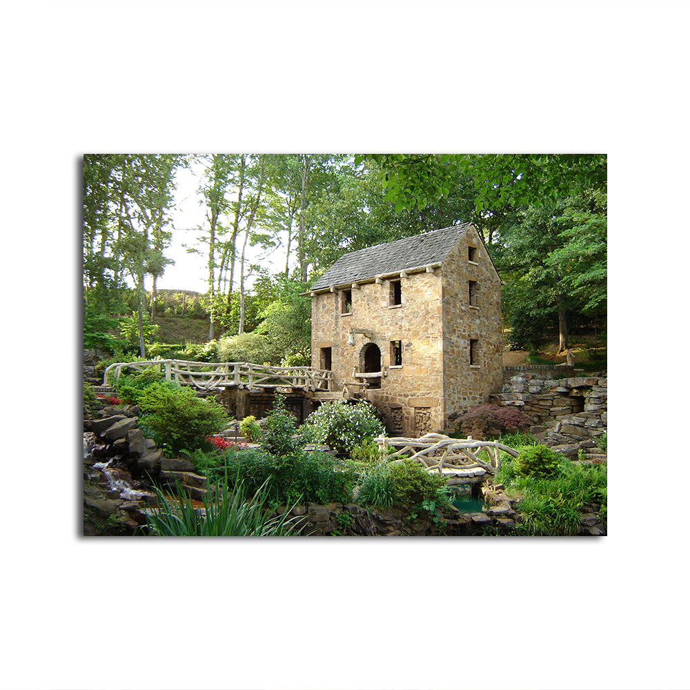 Old Mill Canvas Wall Art