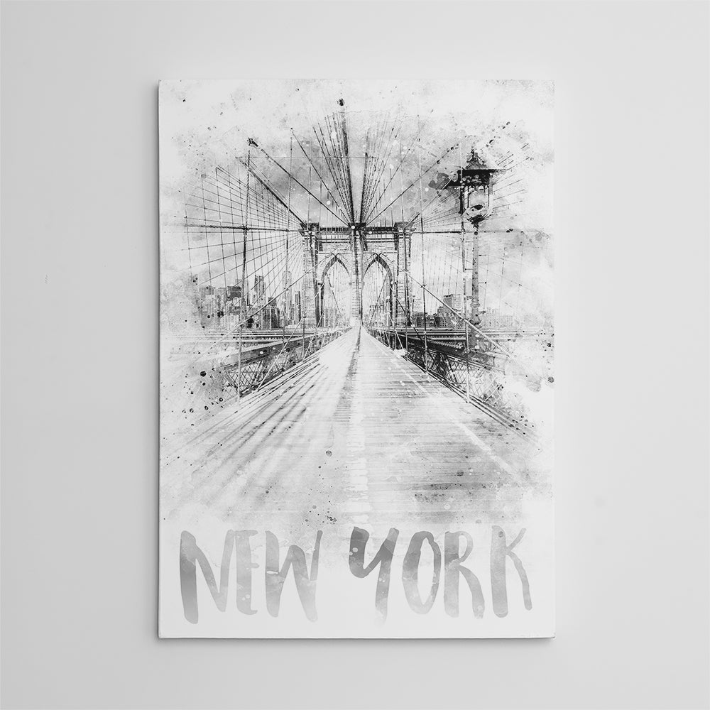NYC Brooklyn Bridge Wall Art