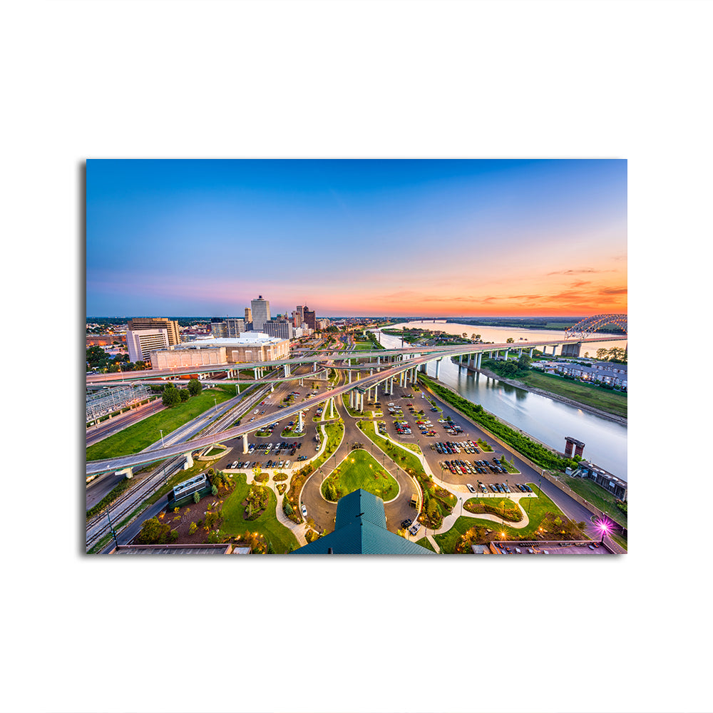 Memphis Aerial Wall Art