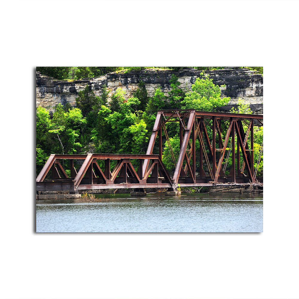 Ozarks Railway Bridge Wall Art