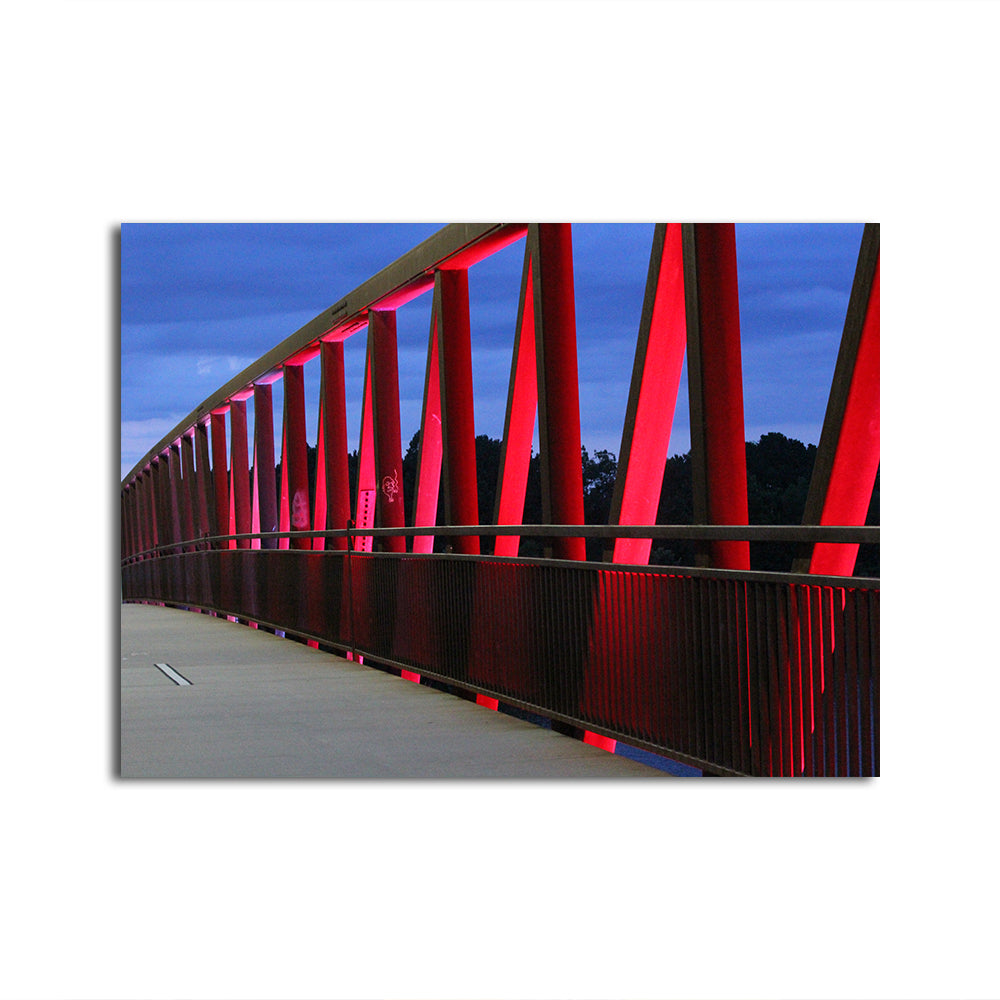 Two Rivers Park Bridge Wall Art
