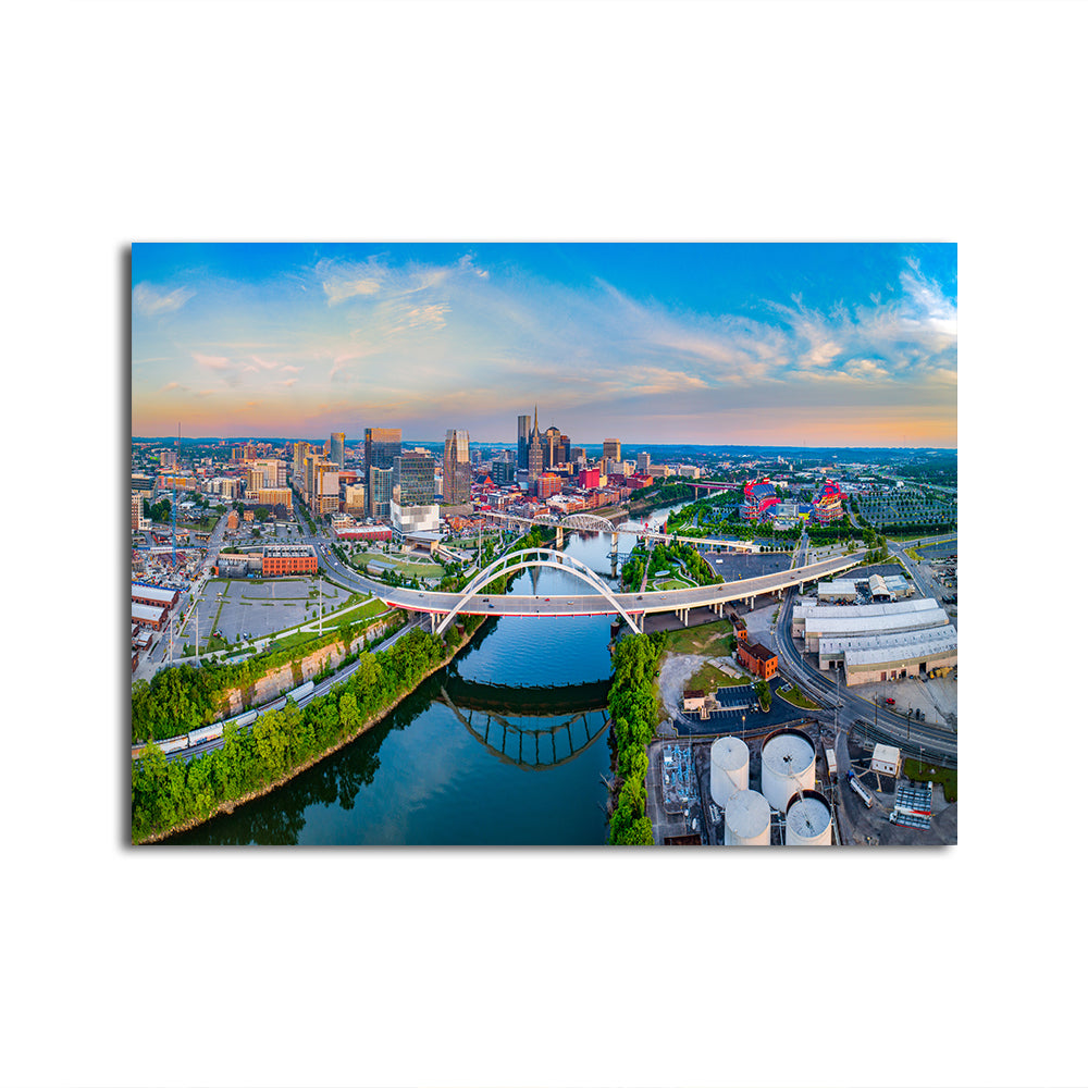 Nashville Aerial Wall Art