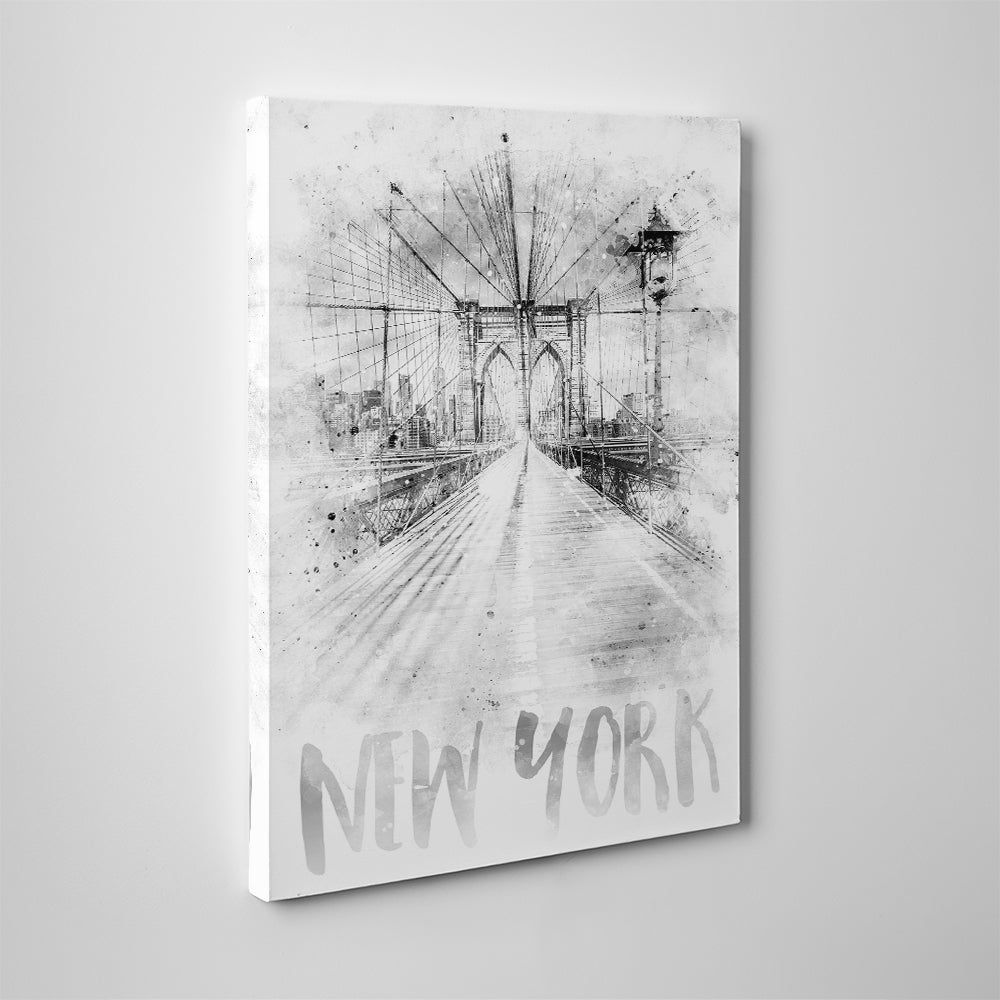 NYC Brooklyn Bridge Wall Art