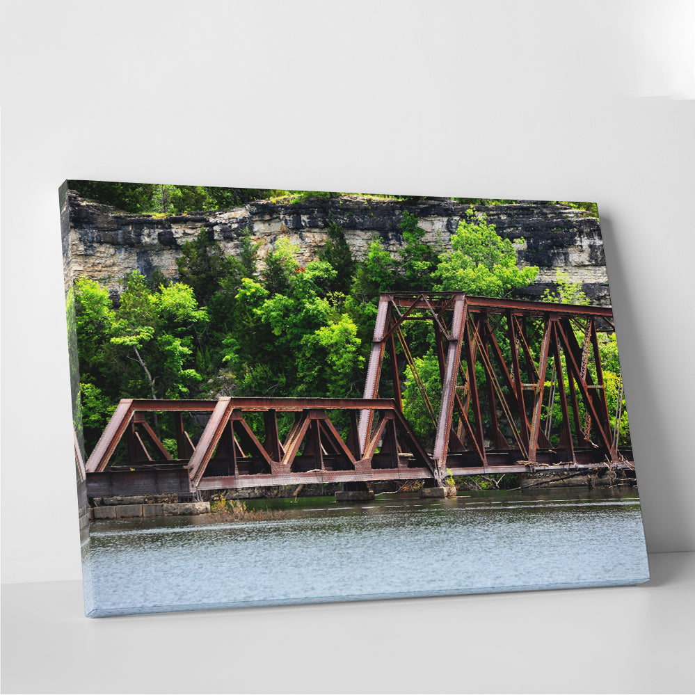 Ozarks Railway Bridge Wall Art