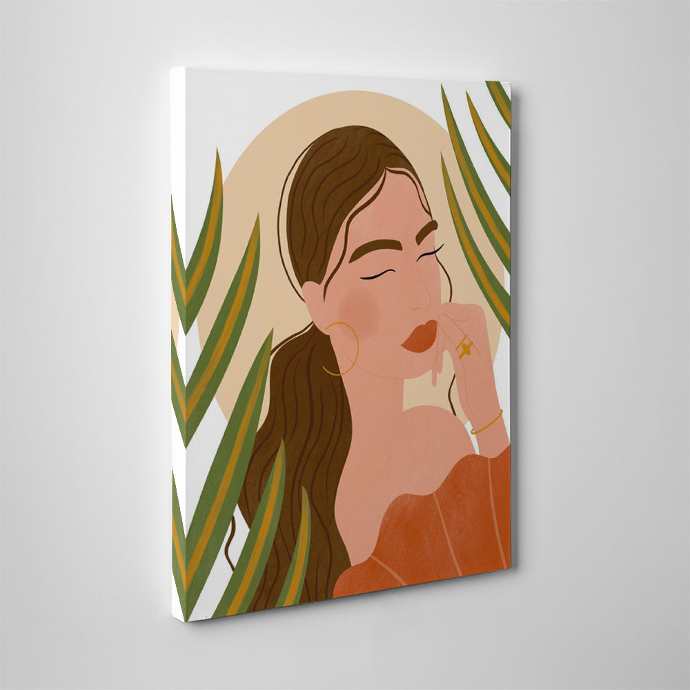 Good Thinking Girl Wall Art