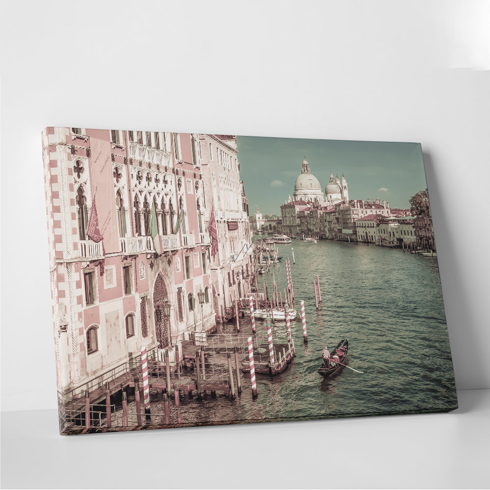 Venice Canal Grande & Santa Maria Della Salute Wall Art