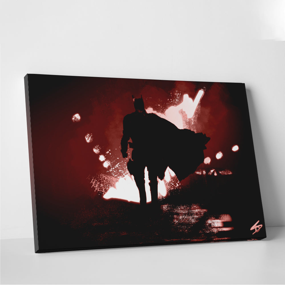 Bat Man's Vengeance Wall Art