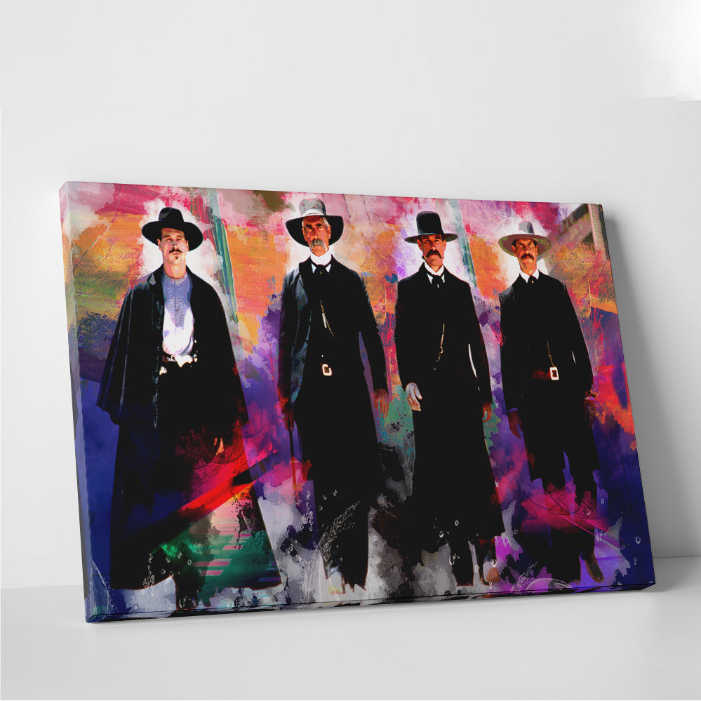 Tombstone Pastel Wall Art
