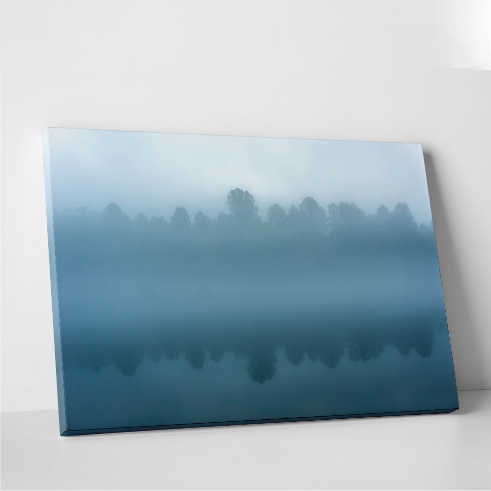 Foggy Tennessee Morning on the River Wall Art