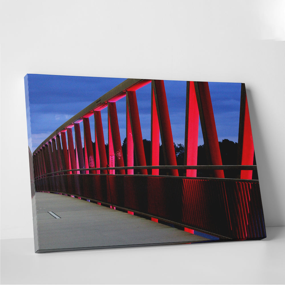 Two Rivers Park Bridge Wall Art