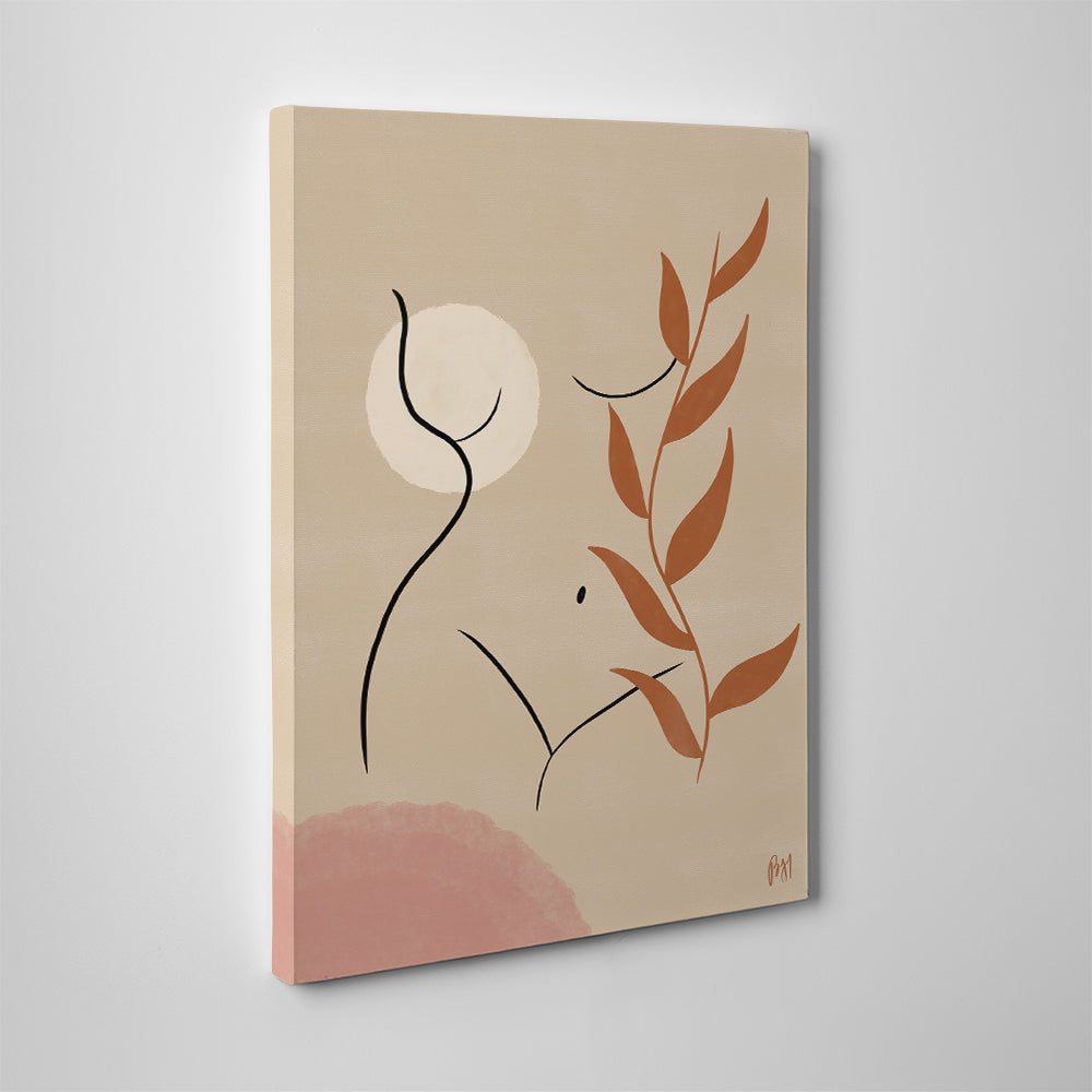 Nude Earthy Tones Wall Art