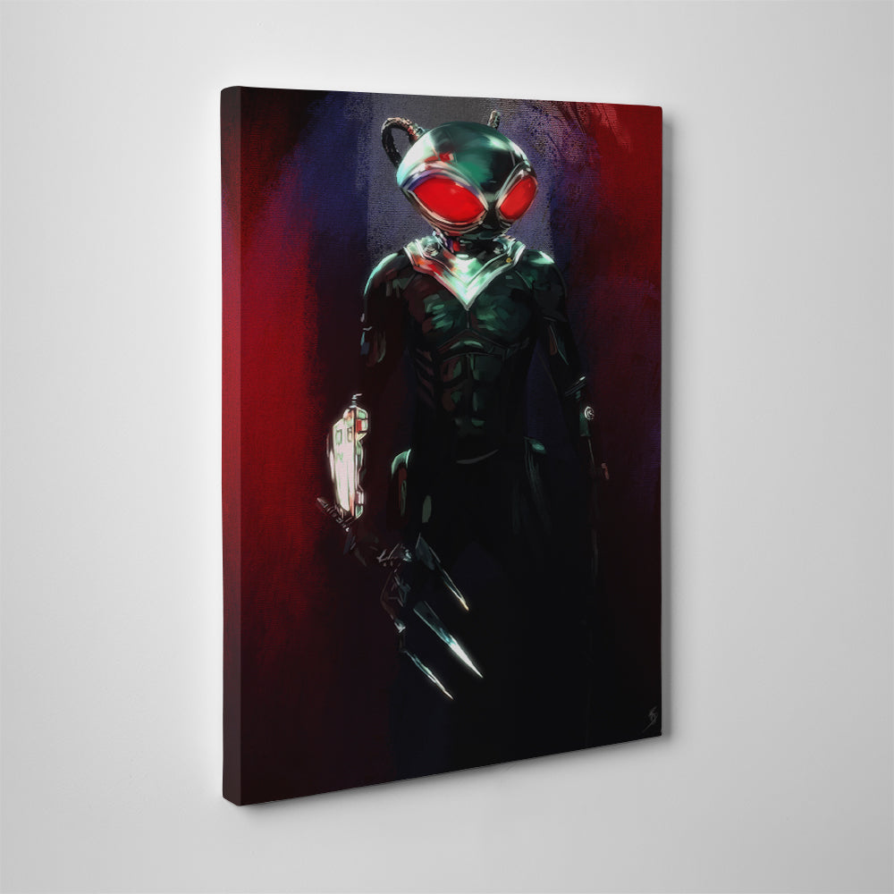 Black Manta Wall Art