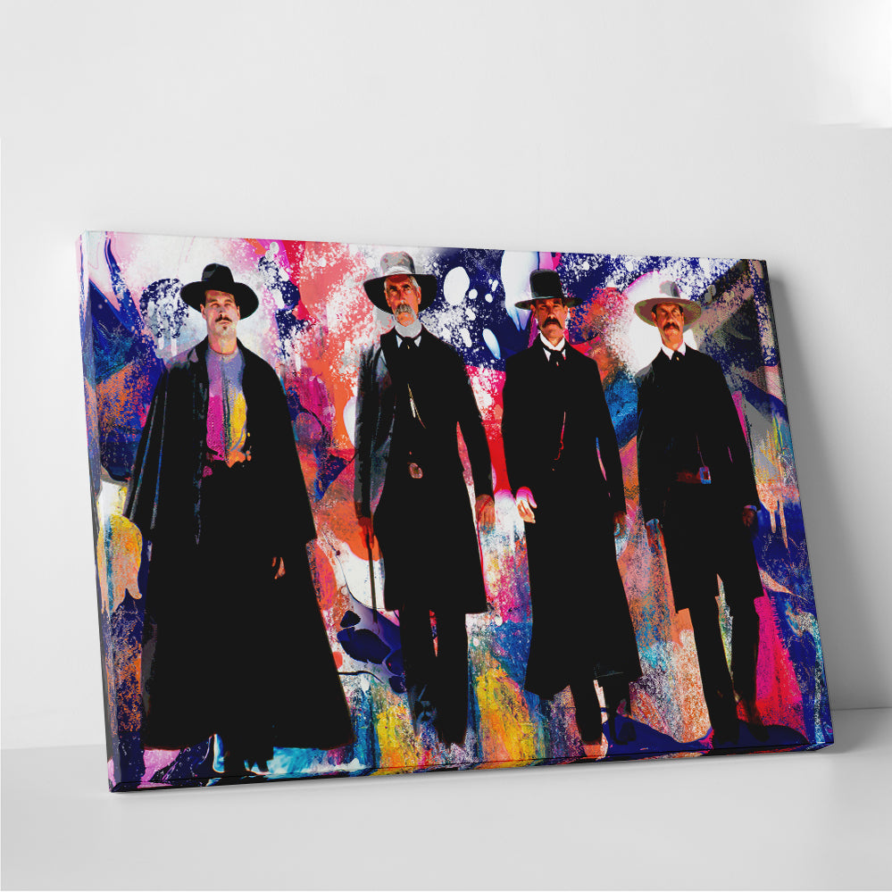 Tombstone Retro Wall Art