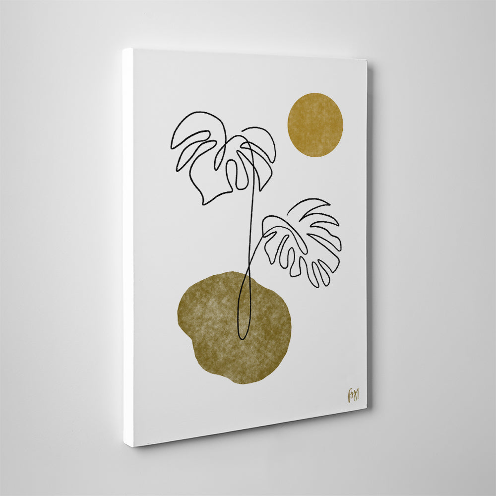 Monstera Leaves Wall Art