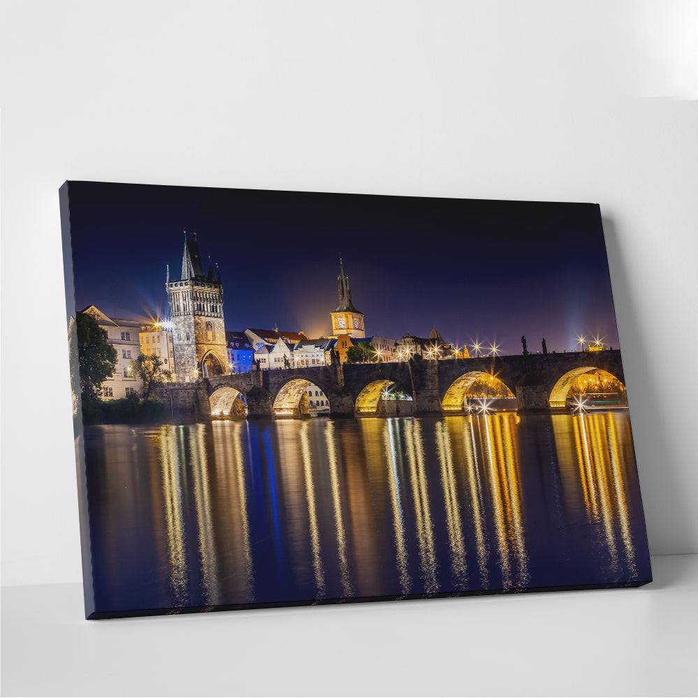 Charles Bridge with Old Town Bridge Tower Wall Art