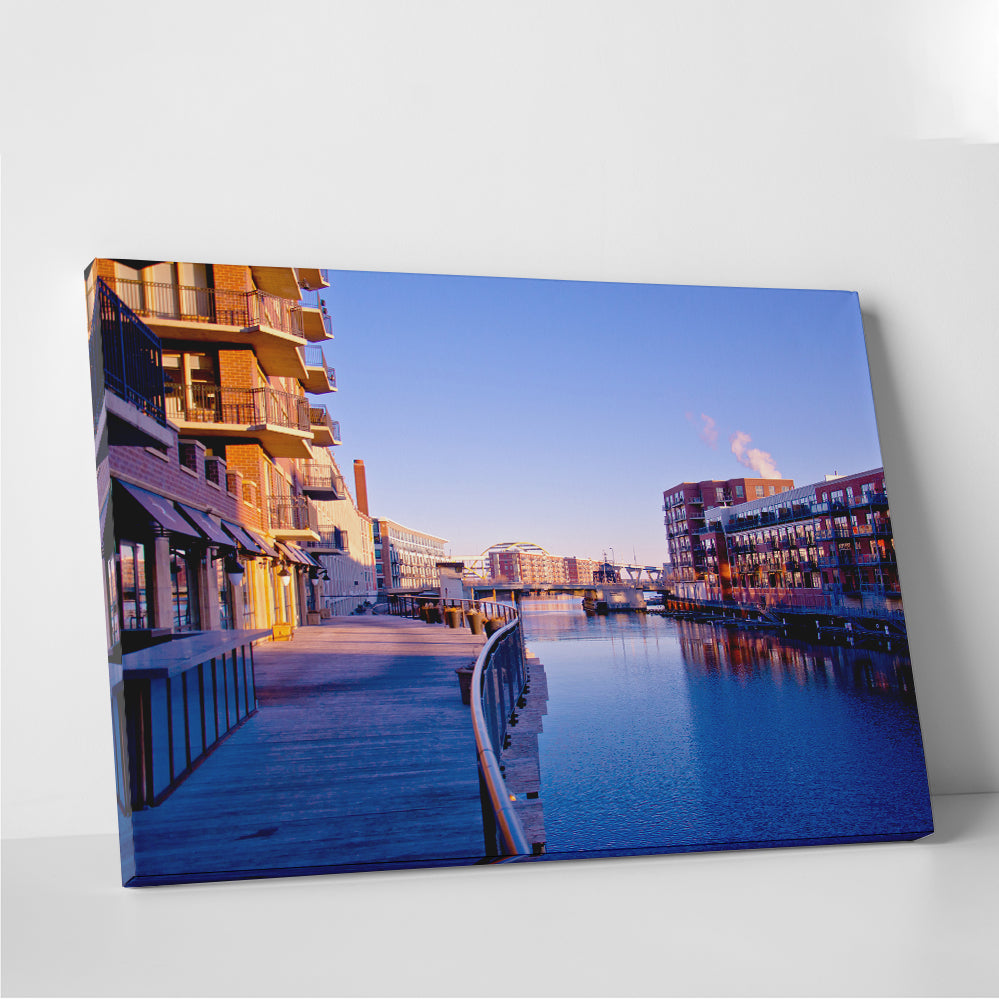 Milwaukee Third Ward Riverwalk Wall Art