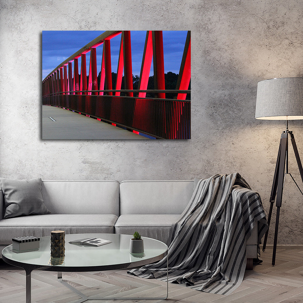Two Rivers Park Bridge Wall Art