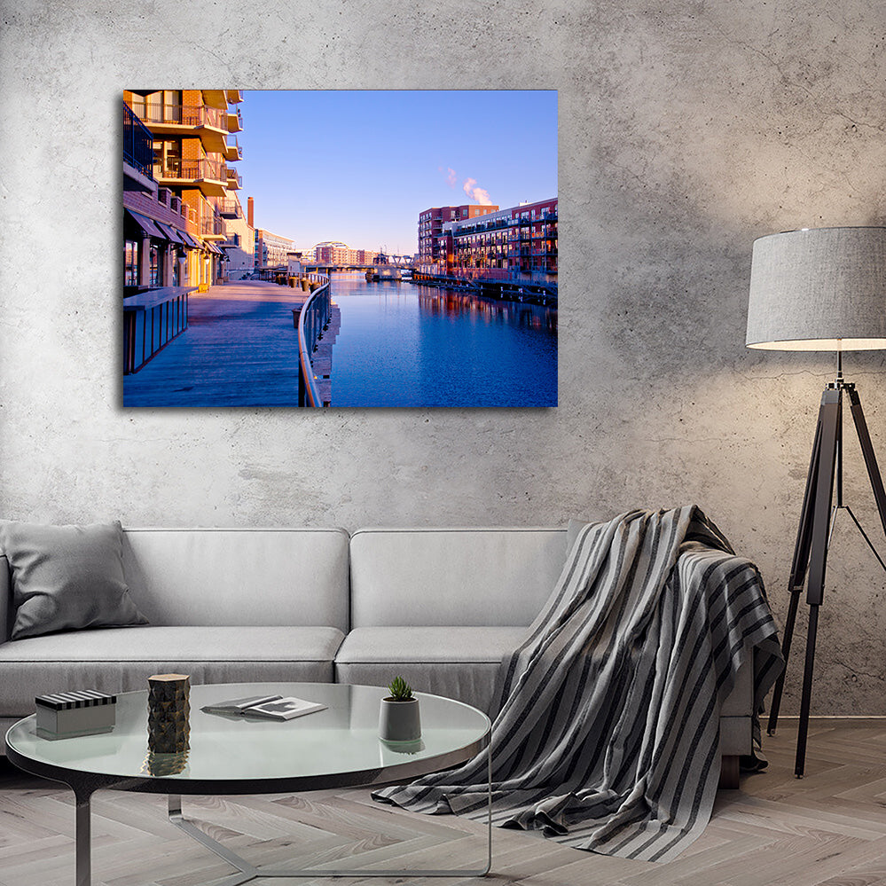 Milwaukee Third Ward Riverwalk Wall Art