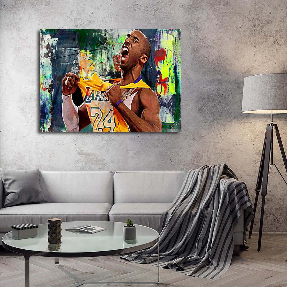 The Black Mamba Go Green Wall Art
