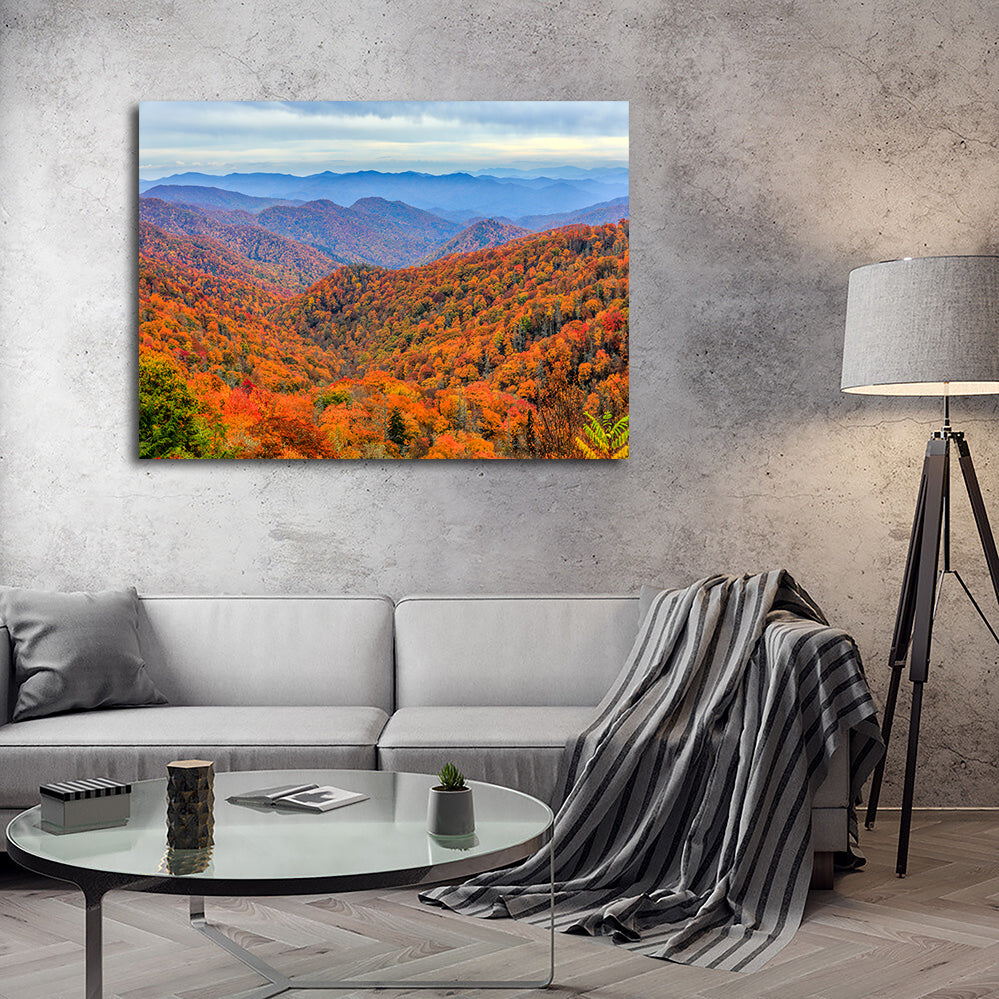 Great Smoky Mountains Autumn Wall Art
