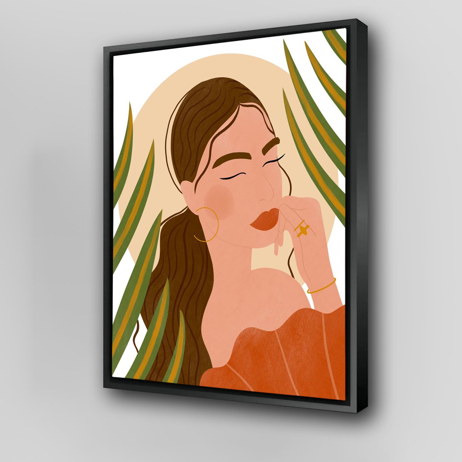 Good Thinking Girl Wall Art