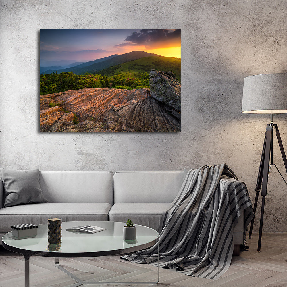 Appalachian Trail Roan Mountain state Park Wall Art