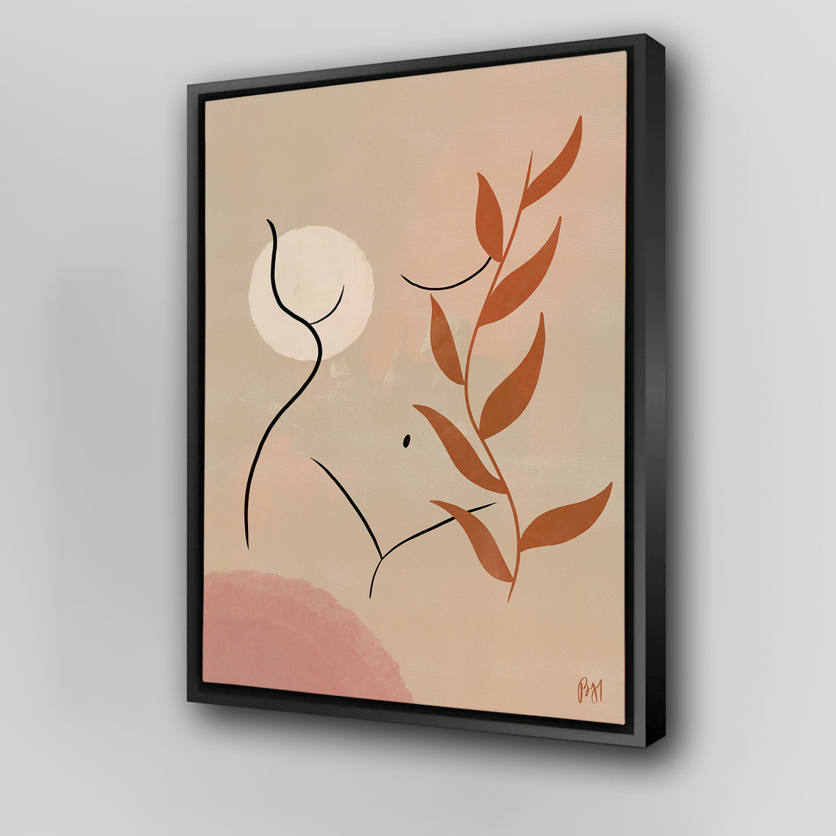 Nude Earthy Tones Wall Art
