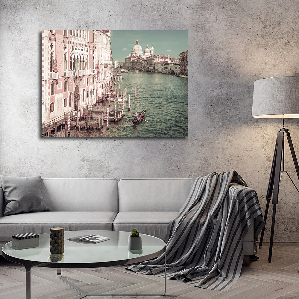 Venice Canal Grande & Santa Maria Della Salute Wall Art