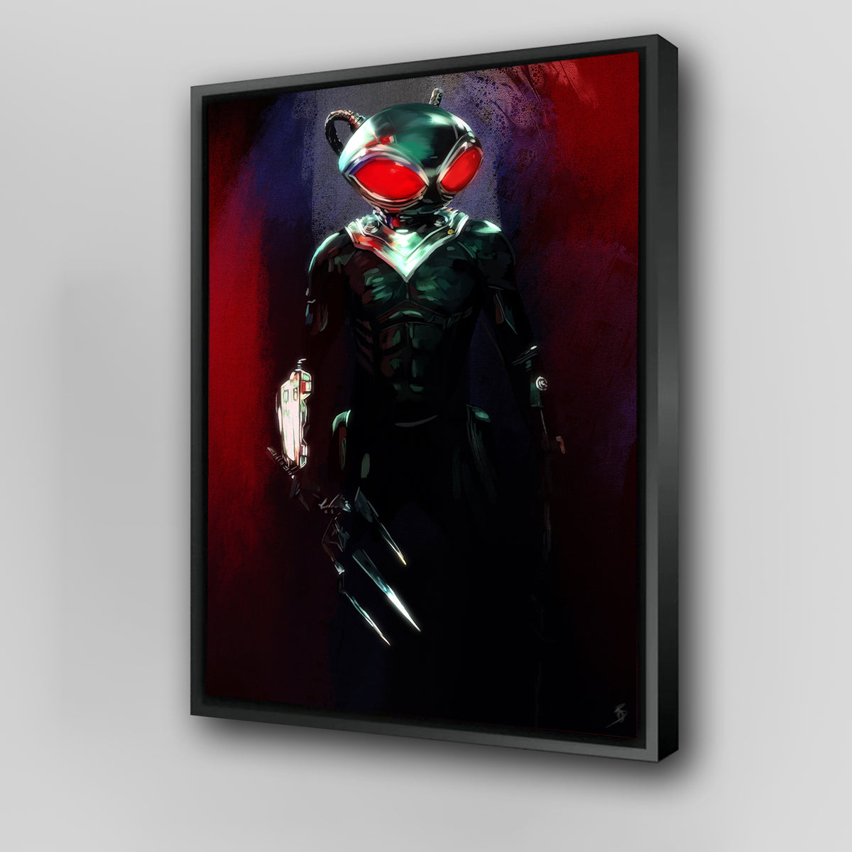 Black Manta Wall Art