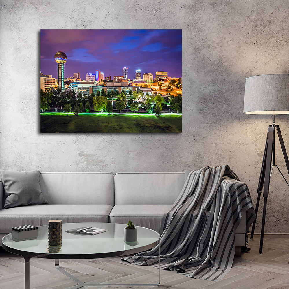 Knoxville Downtown Wall Art